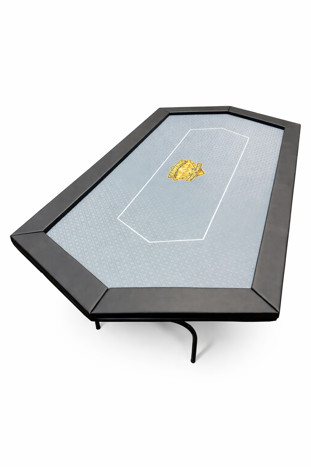 Entry Level Diamond Poker Table with Foldable Legs