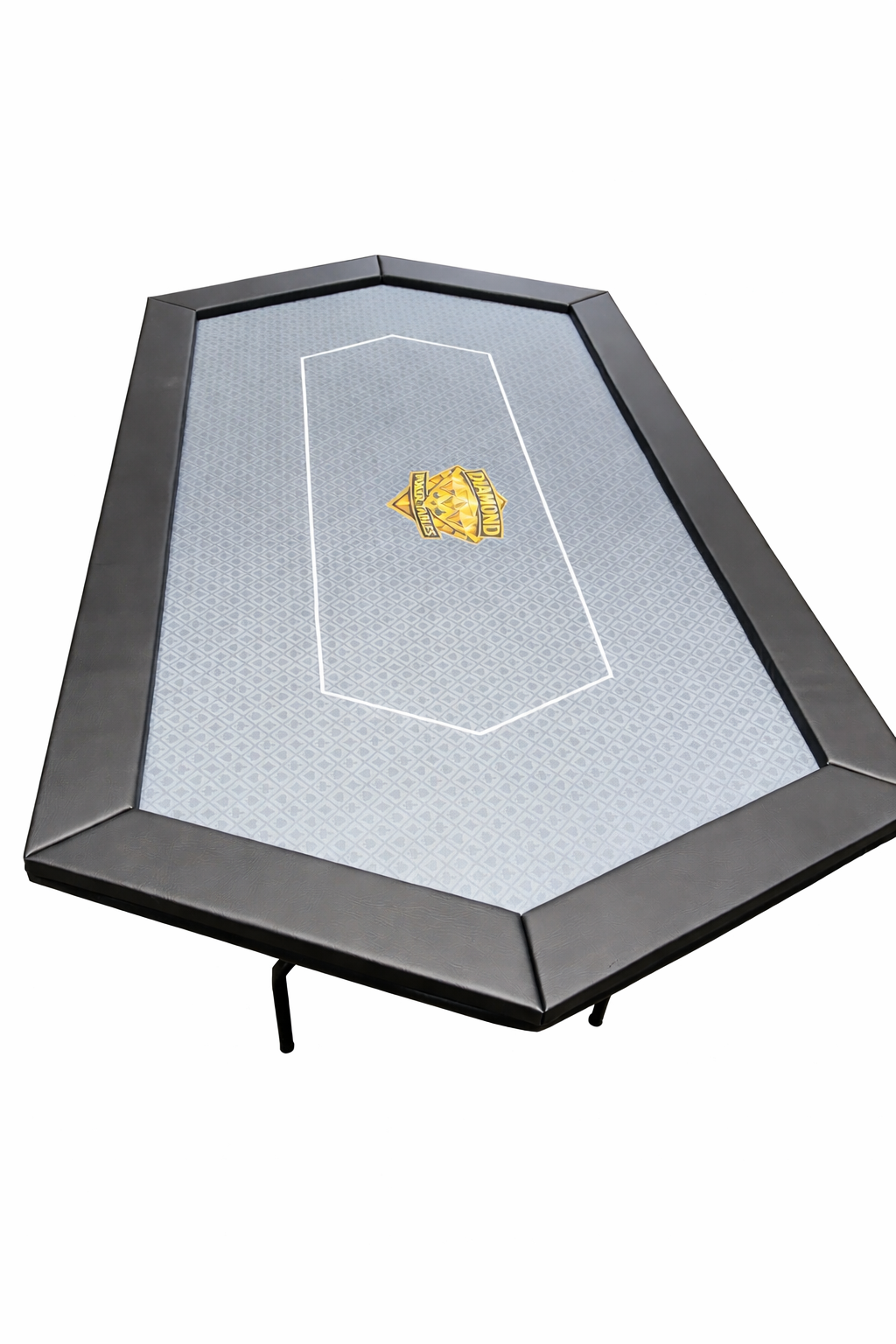 Entry Level Diamond Poker Table with Foldable Legs